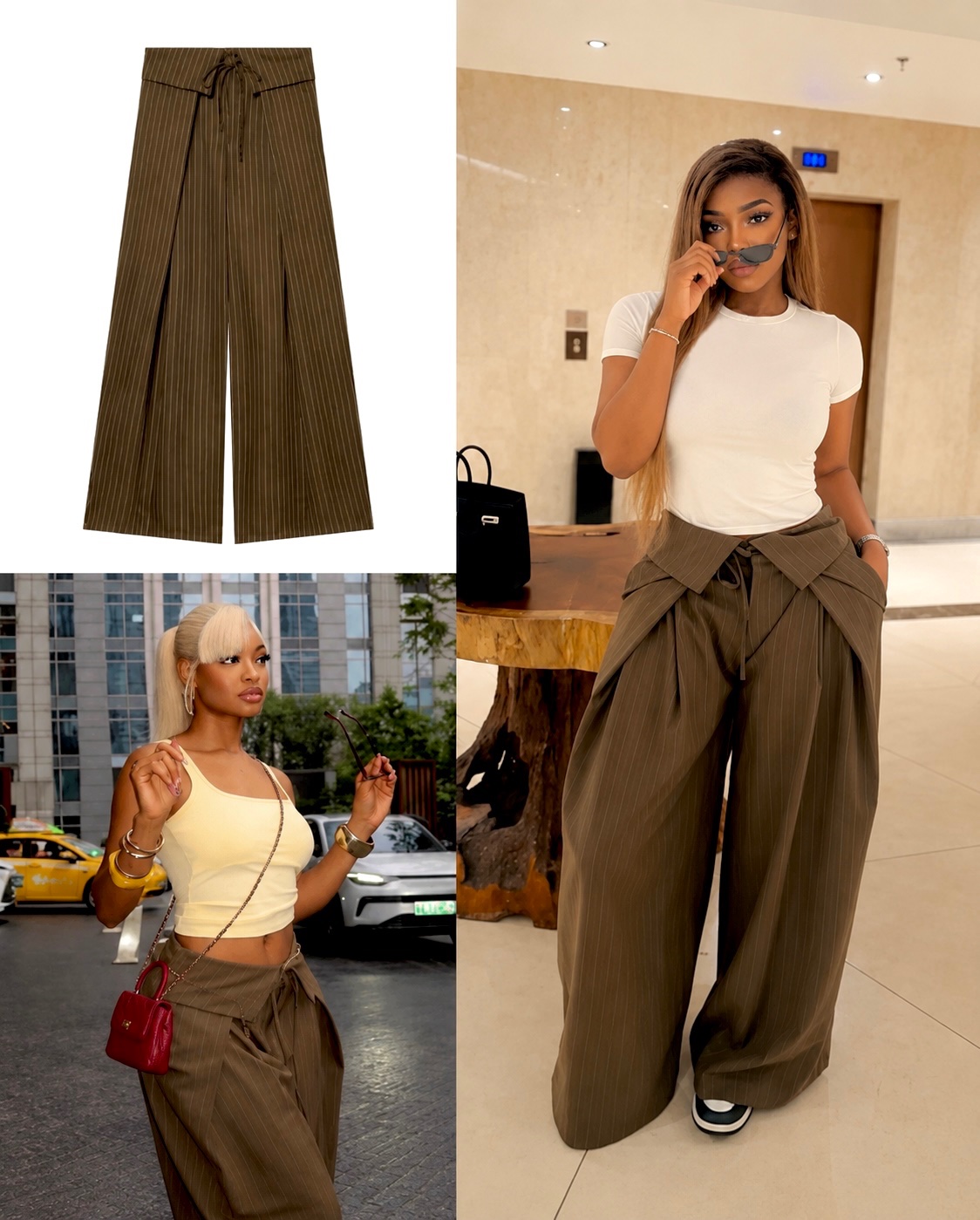 Pantalon tendance
