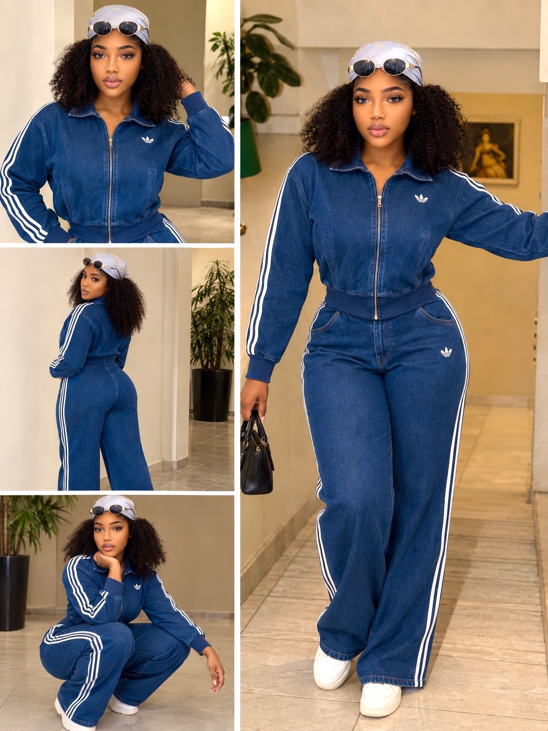 Ensemble Sporty en Denim