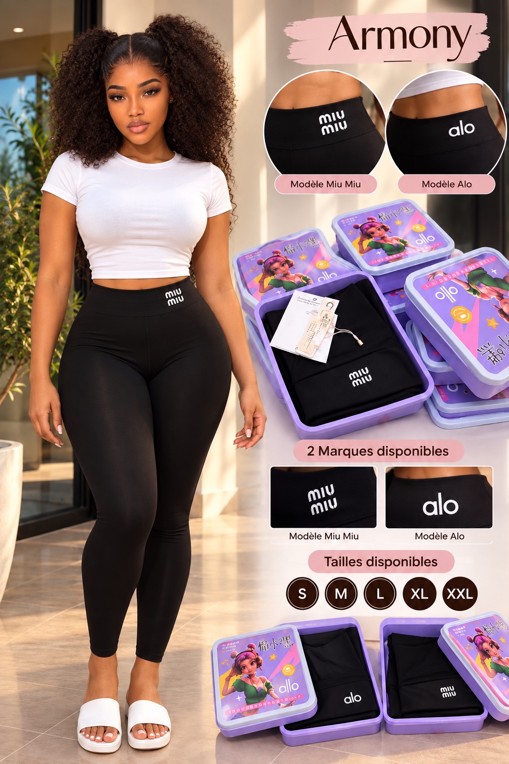 Legging Miu Miu