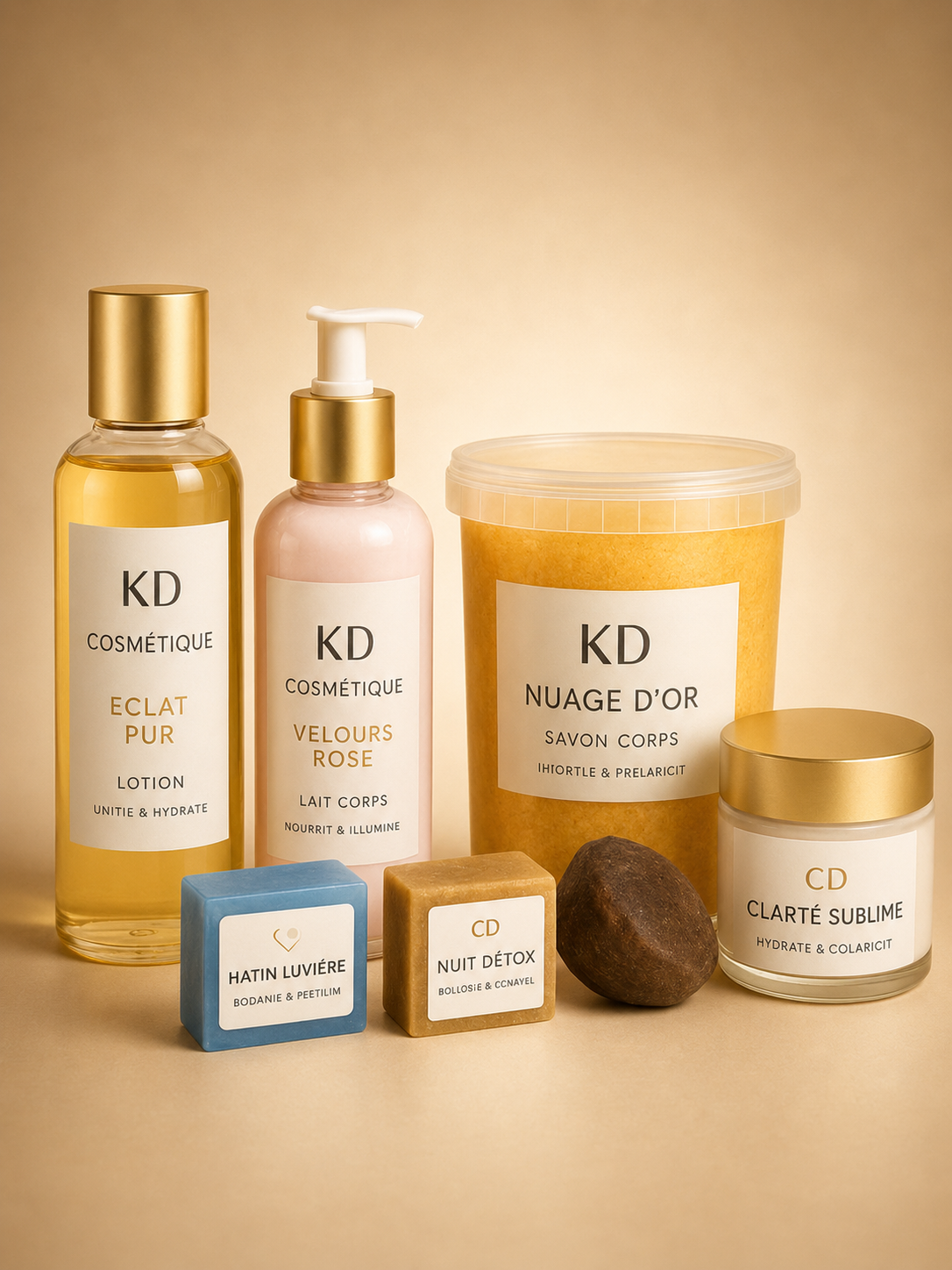 Gamme teint claire