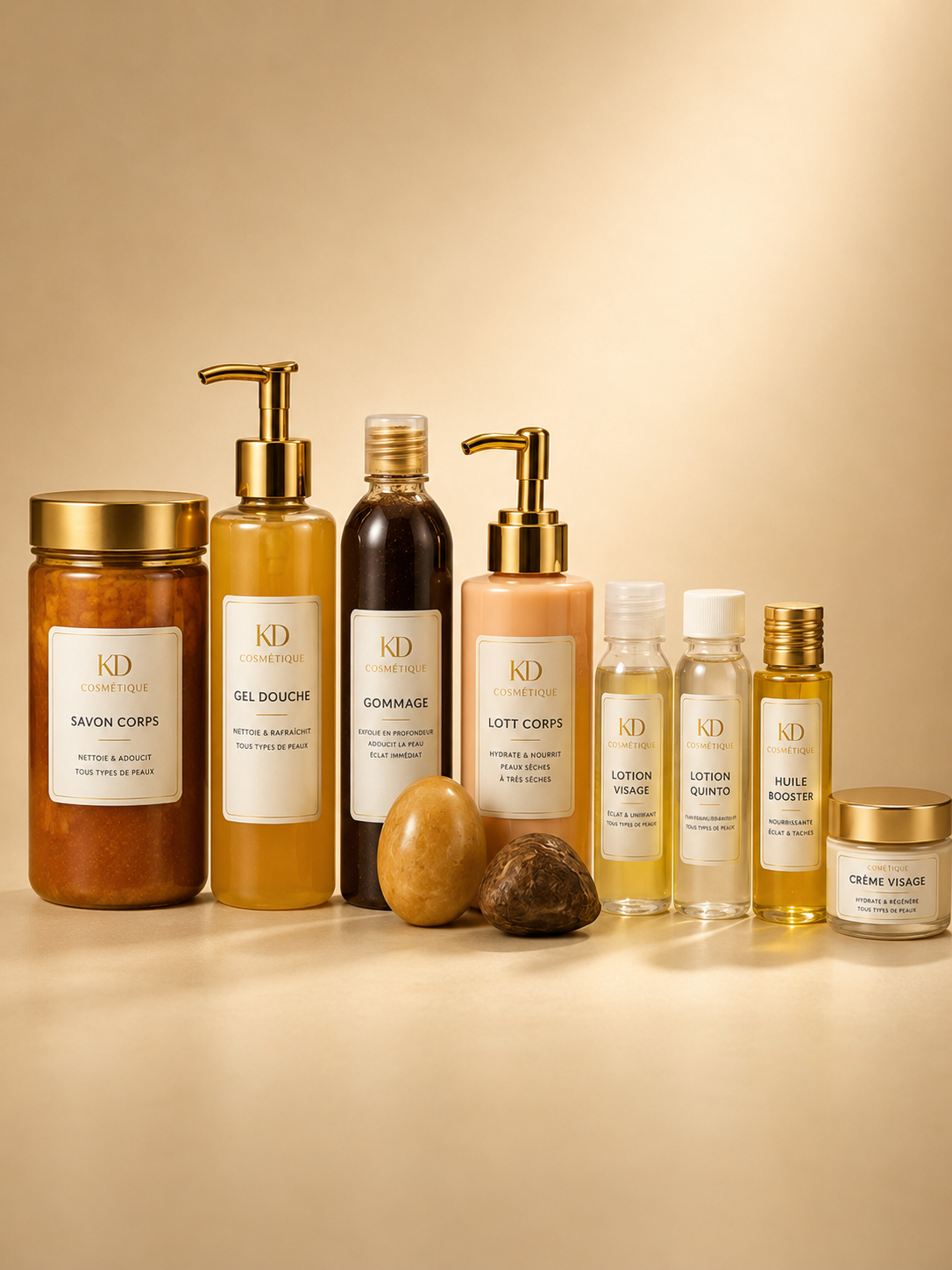 Gamme blanchissante complète