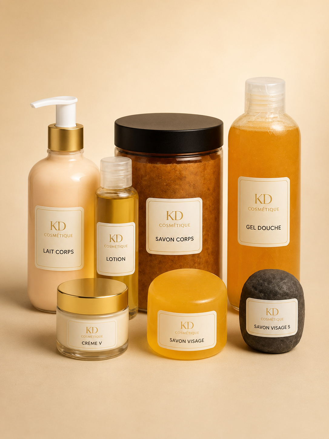 Gamme blanchissante simple