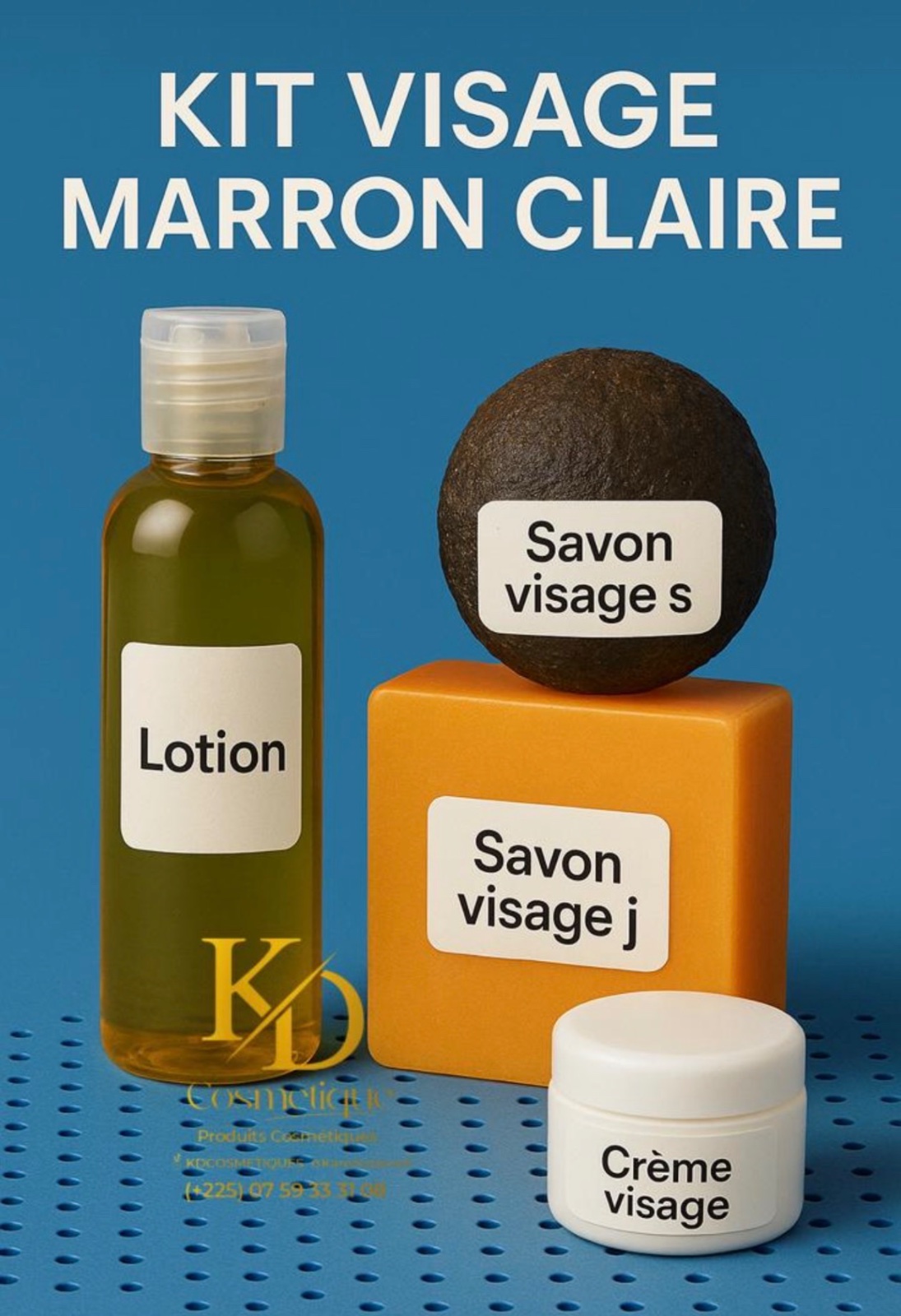 Kit Visage Marron Claire