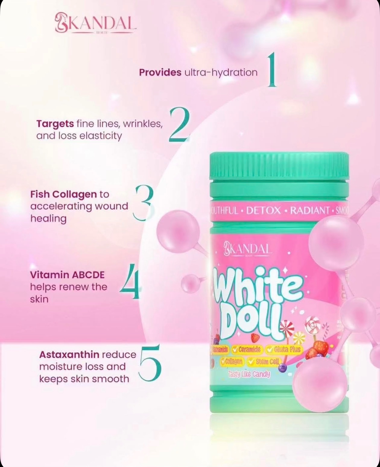 Compléments Beauté White Doll